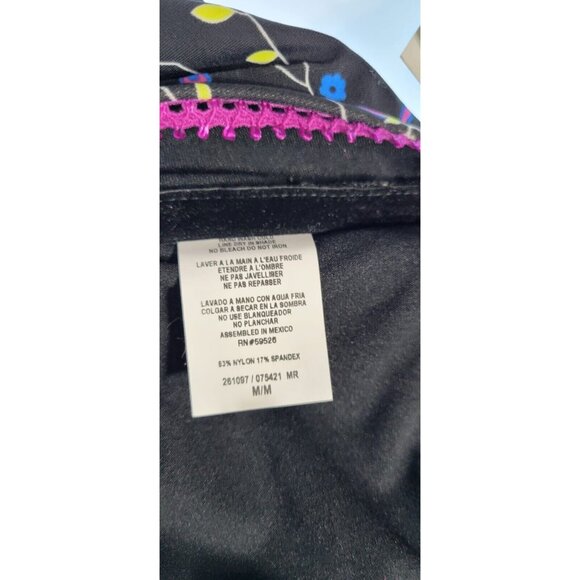 Becca By Rebecca Virtue Swim Bikini Womens Set Adjustable Multicolor Floral M - Picture 5 of 7